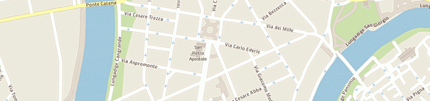 Mappa della impresa deutsche bank spa a VERONA