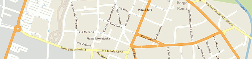Mappa della impresa l e c computer (snc) a VERONA
