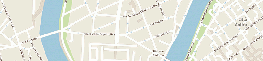 Mappa della impresa tek informatica snc a VERONA