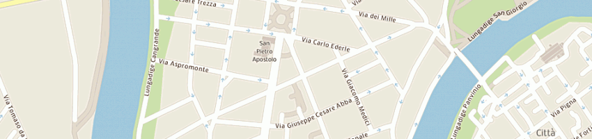 Mappa della impresa banca banca di roma spa a VERONA
