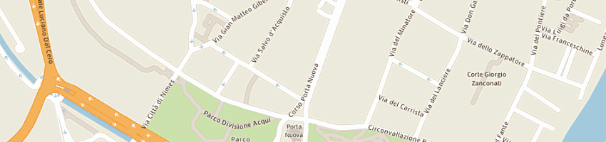Mappa della impresa banca cassa di risparmio di parma e piacenza spa a VERONA