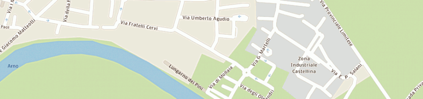 Mappa della impresa florence mode srl a CAPRAIA E LIMITE