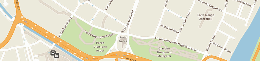 Mappa della impresa deutsche bank spa a VERONA