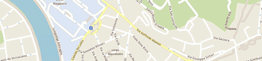 Mappa della impresa galli giorgio e danzi maurizio sas a VERONA
