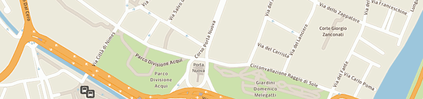 Mappa della impresa datacenter 5 b srl a VERONA