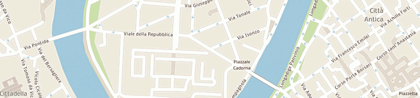 Mappa della impresa am communication a VERONA