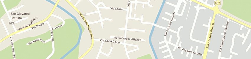 Mappa della impresa soli claudio e c (snc) a MODENA