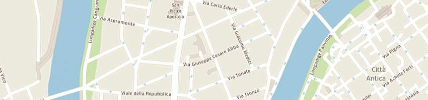 Mappa della impresa banca del garda - garda bank spa a VERONA