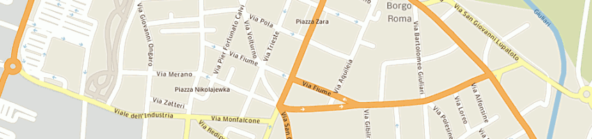 Mappa della impresa banca antonveneta spa a VERONA