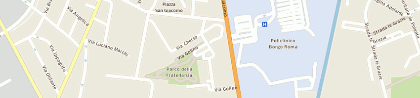 Mappa della impresa mantovani patrizio a VERONA