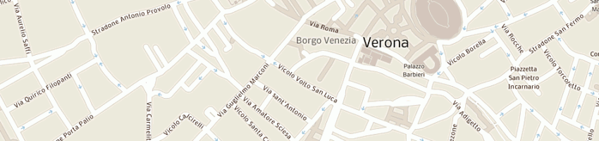 Mappa della impresa cassa di risparmio di padova e rovigo spa a VERONA