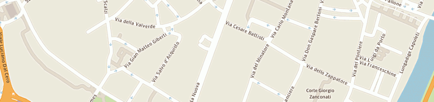 Mappa della impresa assicurazioni soave rag giuseppe sas a VERONA