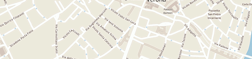 Mappa della impresa banca bipop carire spa a VERONA