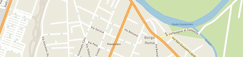 Mappa della impresa j e d sas di bianchi antonella e c a VERONA