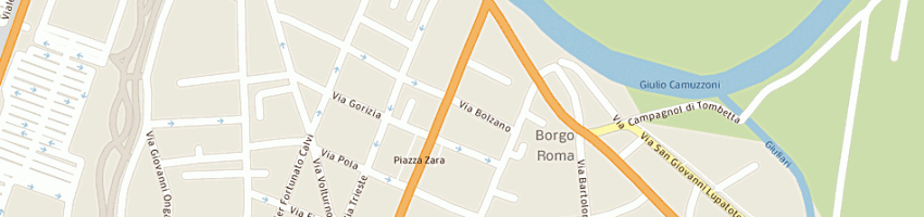 Mappa della impresa vans e vans srl a ROMA