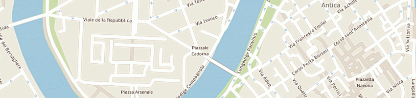 Mappa della impresa scuole pubbliche scuole medie superiori statali a VERONA