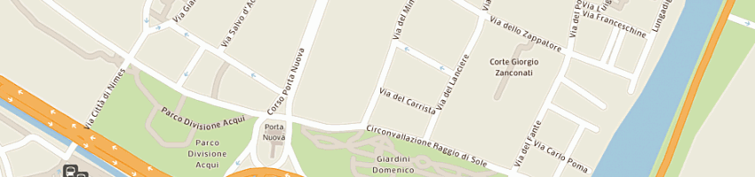 Mappa della impresa domeniconi olivia a VERONA