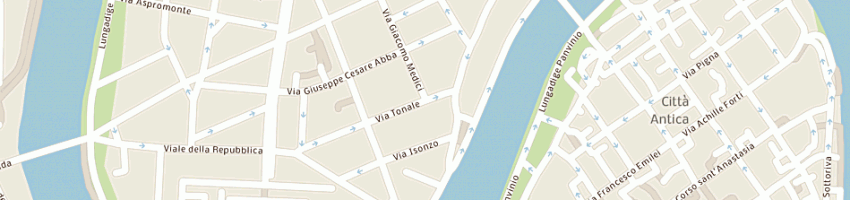 Mappa della impresa verfid srl a VERONA