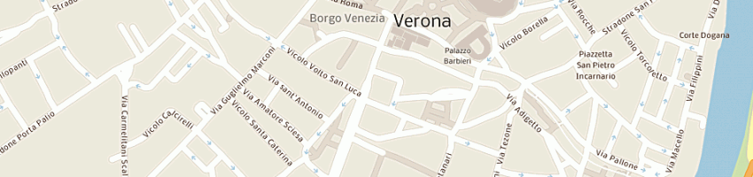 Mappa della impresa scuole pubbliche scuole elementari xiv circolo a VERONA