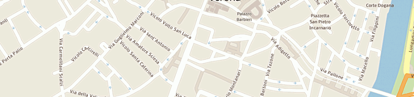 Mappa della impresa cassa di risparmio di padova e rovigo spa a VERONA