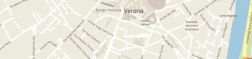 Mappa della impresa buonomo fin srl a VERONA