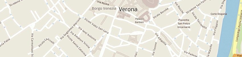 Mappa della impresa compass (spa) a VERONA