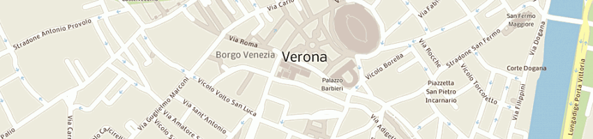 Mappa della impresa peretti fratelli a VERONA