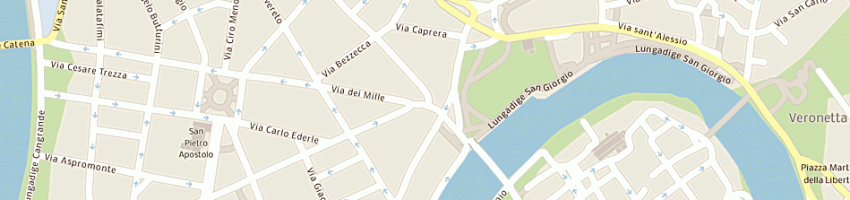 Mappa della impresa ghelli alberto a VERONA