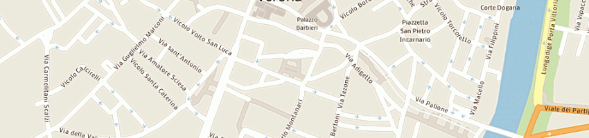 Mappa della impresa associazione culturale taucias gareida a VERONA