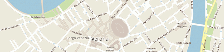 Mappa della impresa unicredit banca spa a VERONA