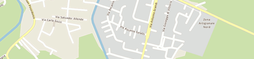 Mappa della impresa malavasi ottavio a CONCORDIA SULLA SECCHIA