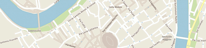 Mappa della impresa ministero del tesoro a VERONA