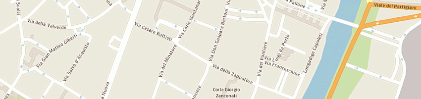 Mappa della impresa scuole pubbliche scuole materne comunali a VERONA