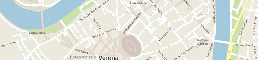 Mappa della impresa baroni daniele a VERONA