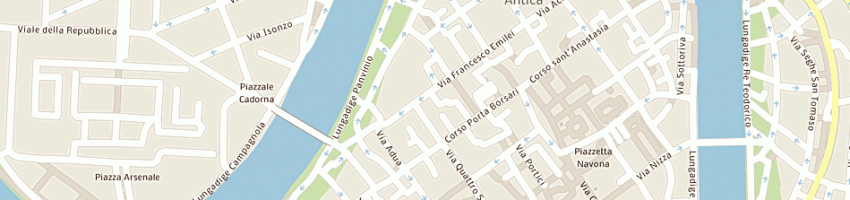Mappa della impresa ristorante s eufemia a VERONA