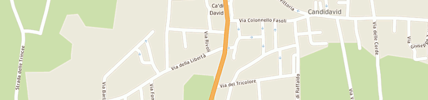 Mappa della impresa iuvale' alderino e c snc a FERMO