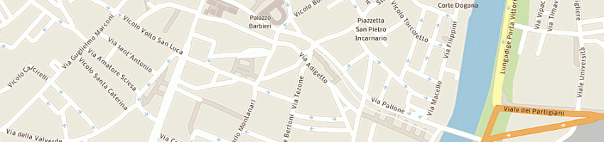 Mappa della impresa lavasecco presto clean sas di piger luca e c a VERONA