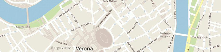 Mappa della impresa euax srl a VERONA