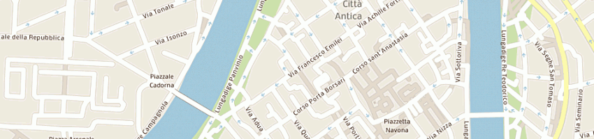 Mappa della impresa bonamini paolo a VERONA