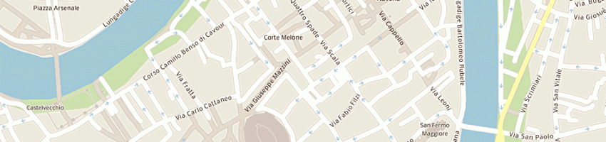 Mappa della impresa noris bar sas di brognara damiano e c a VERONA
