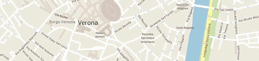 Mappa della impresa file srl a VERONA