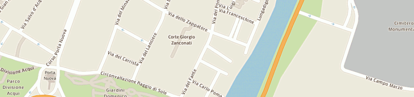 Mappa della impresa perbellini erika a VERONA