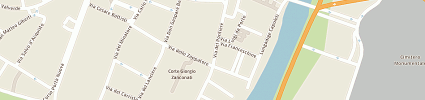 Mappa della impresa istituto tecnico industriale statale galileo ferraris a VERONA