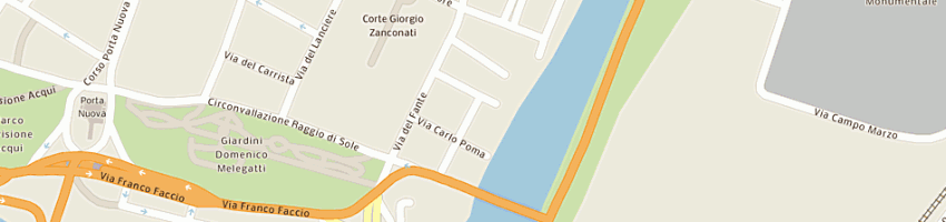 Mappa della impresa nute nuove terapie di basile remo e c sas a VERONA