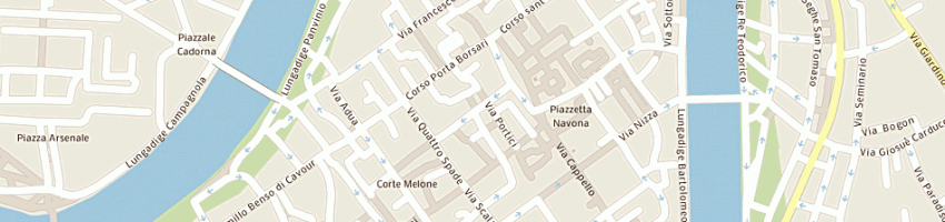 Mappa della impresa pgp srl a VERONA