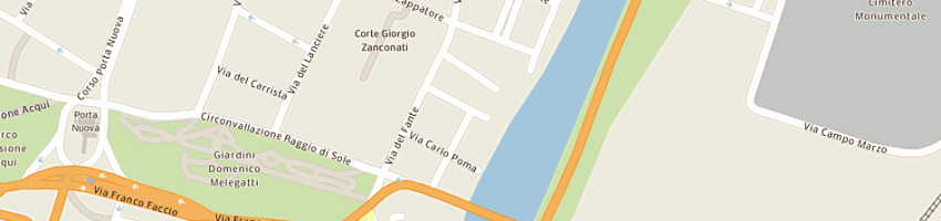 Mappa della impresa chianchiano maurizio a VERONA