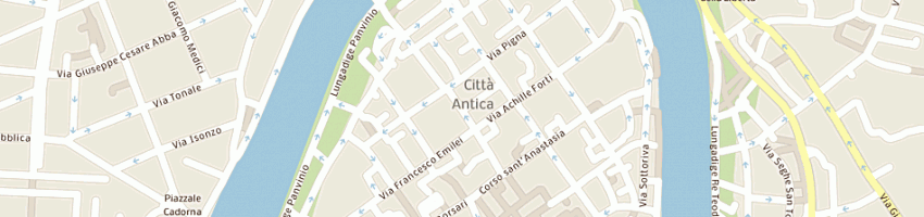 Mappa della impresa pasticceria alla rosa snc di valveri giuseppa e c a VERONA