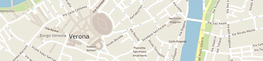Mappa della impresa bonente umberto a VERONA