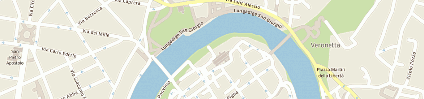 Mappa della impresa associazione nazionale combattenti e reduci a VERONA
