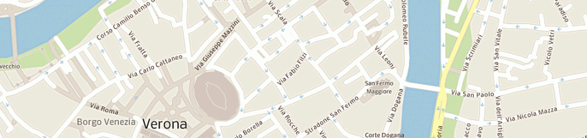 Mappa della impresa centro frutta funo snc di caliendo lorenzo e c a VERONA